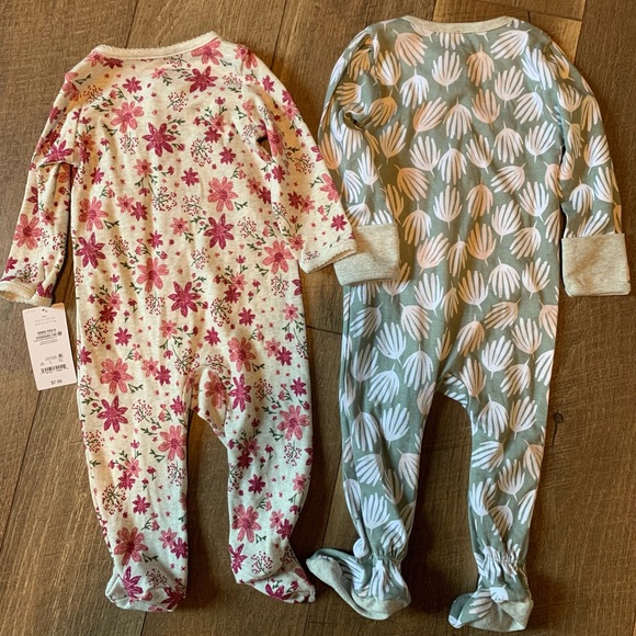 Two NWT Carter’s Just One You Sz 6 Mo. & 6-9 Mo. Sleepers - Picture 2 of 8